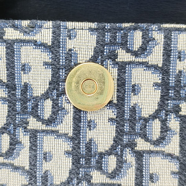 Saddle Monogram Canvas Azul