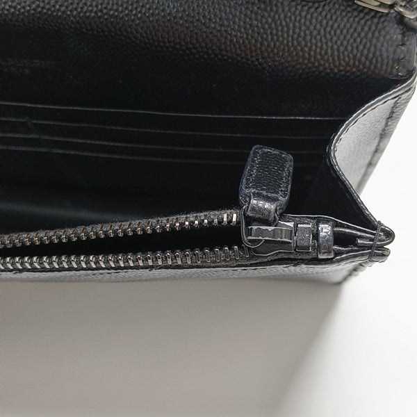 MONOGRAM WOC Chevron Calfskin Black