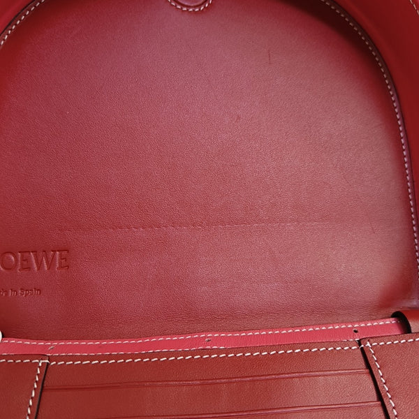 Heel Calfskin Red