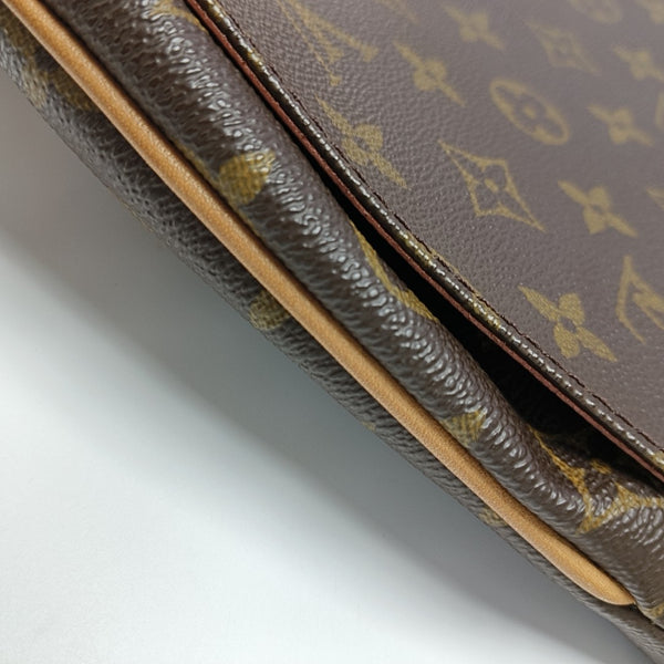 MUSETTE TANGO Monogram Coated Canvas Brown