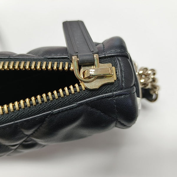 Dior Vibe Hobo Quilted Lambskin Black