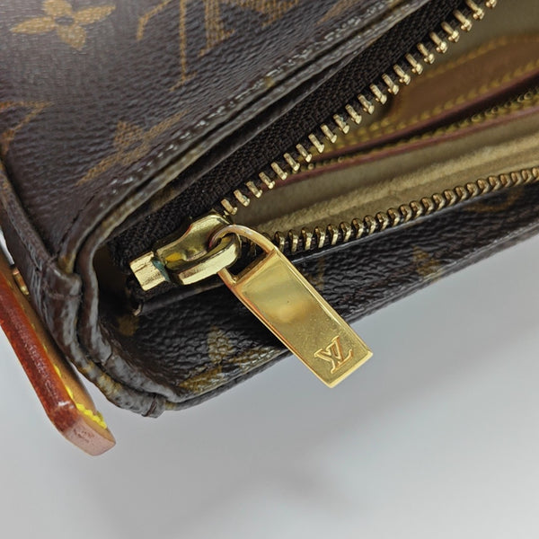 LOOPING MM Monogram Coated Canvas Brown