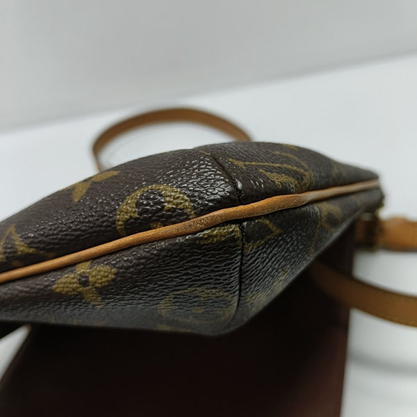MUSETTE TANGO Monogram Coated Canvas Brown