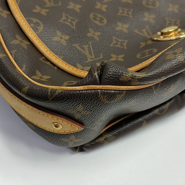 TULUM PM Monogram Coated Canvas Brown