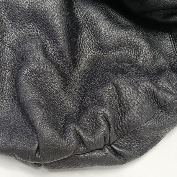 Calfskin Shoulder Bag Black
