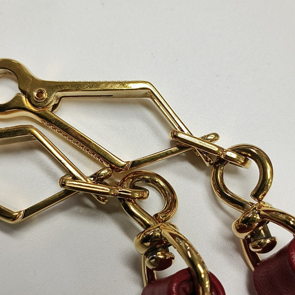 Miu Coffer Lambskin Red