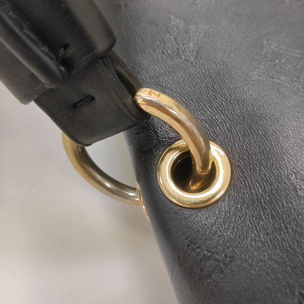 VERY Monogram Calfskin Black