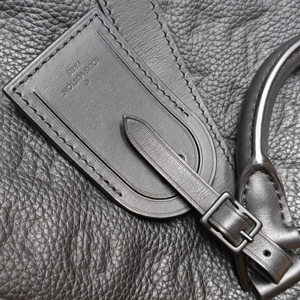 KEEPALL 35 Monogram Calfskin Black