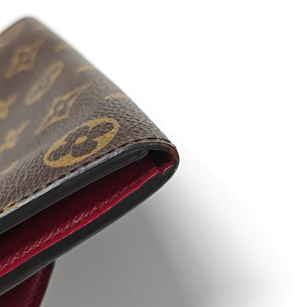 EMILIE Monogram Coated Canvas Brown