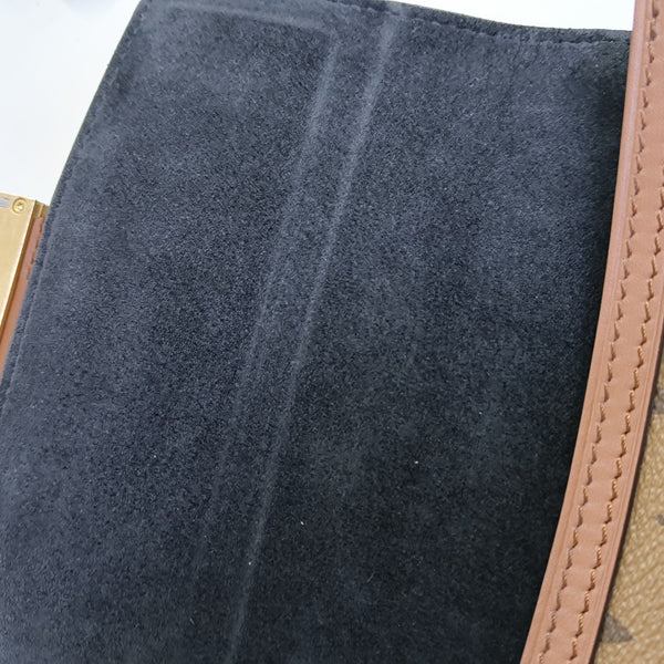 DAUPHINE Mini Coated Canvas Brown