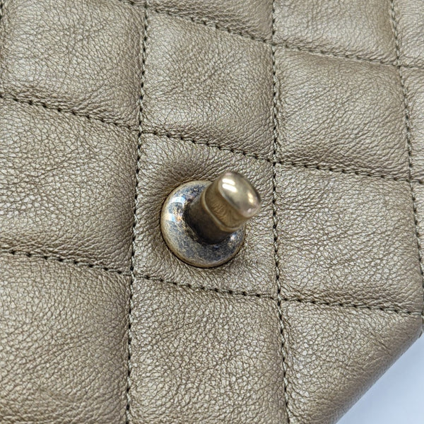 CC CROWN Quilted Calfskin Gold
