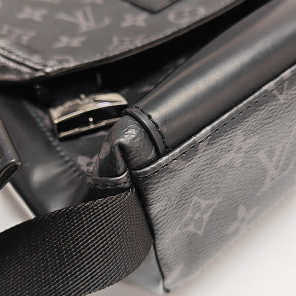 VOYAGER PM Monogram Coated Canvas Black