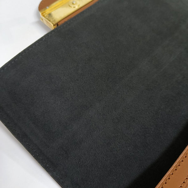 DAUPHINE MM Monogram Coated Canvas Brown