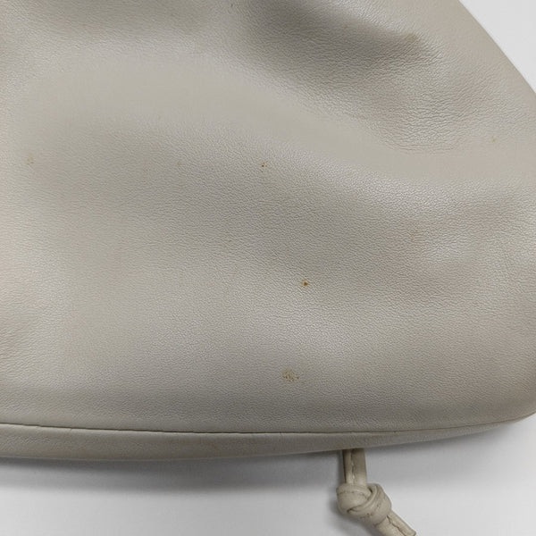 The Pouch Mini Lambskin White