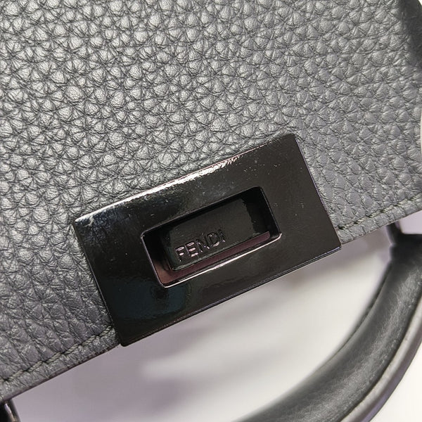 Peekaboo Small Calfskin Gray