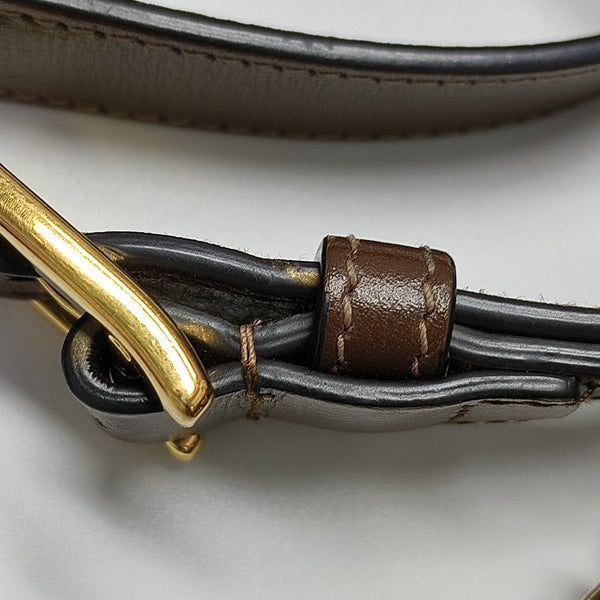 Horsebit 1955 Mini Coated Canvas Beige