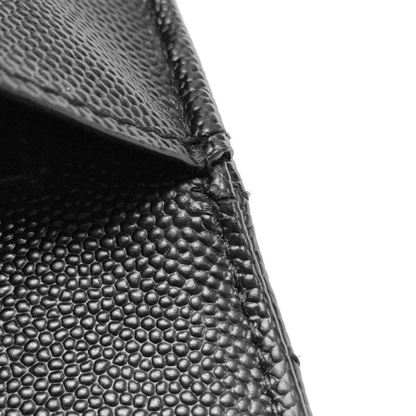 MONOGRAM Medium Chevron Calfskin Black