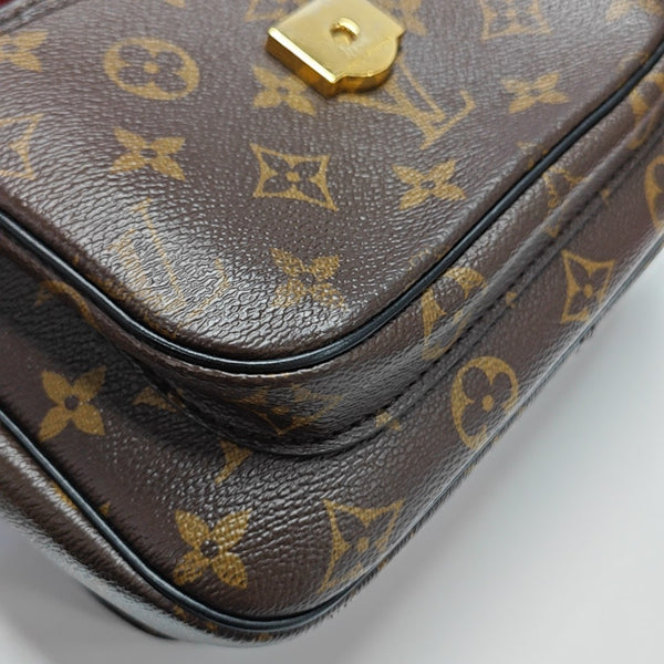PASSY Monogram Coated Canvas Brown