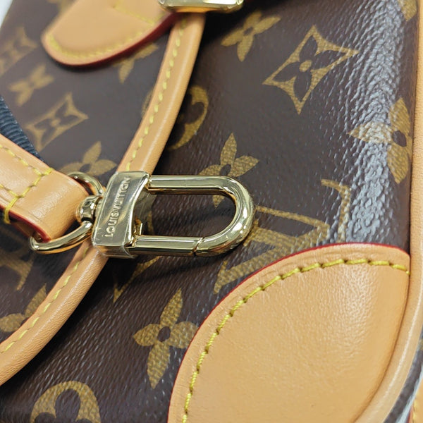 DIANE Monogram Coated Canvas Brown