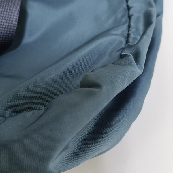 Nylon Shoulder Bag Blue