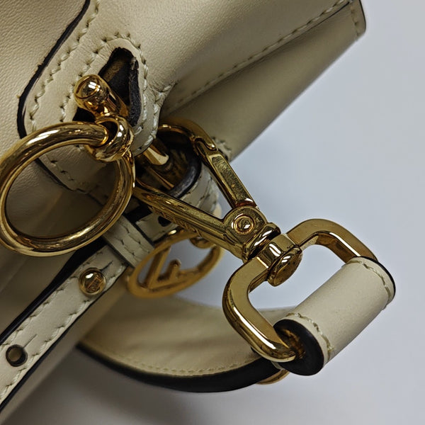 Mon Tresor Mini Calfskin White