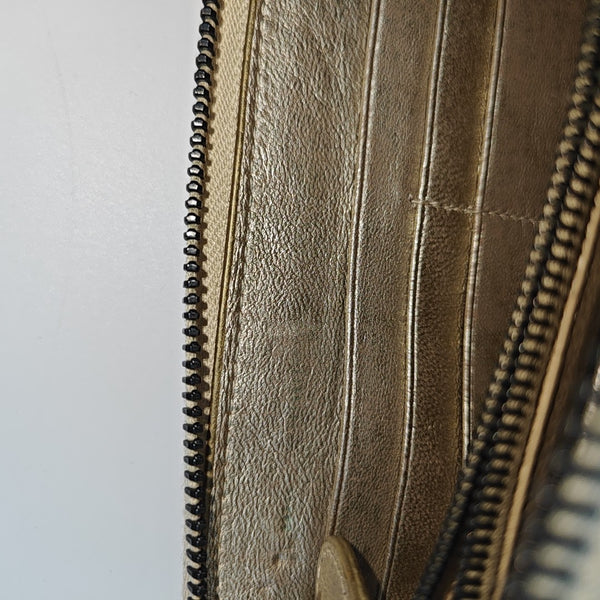 Calfskin Wallet Beige