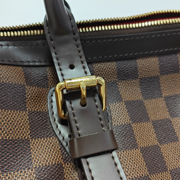 BERKELEY Damier Ebene Coated Canvas Brown