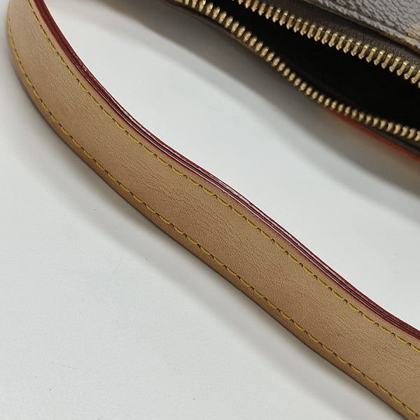 HILLS Monogram Coated Canvas Brown