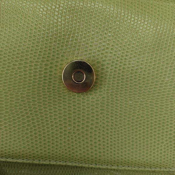 Calfskin Tote Bag Green