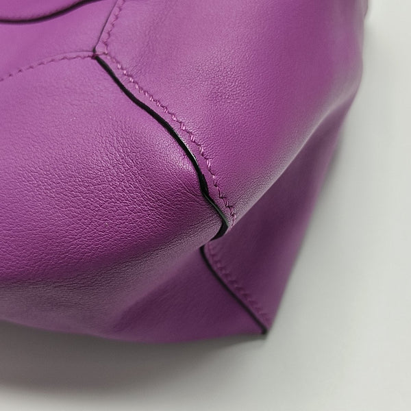 Authenticated pre-owned Puzzle Hobo Calfskin Purple - Top Handle Bag at Looply