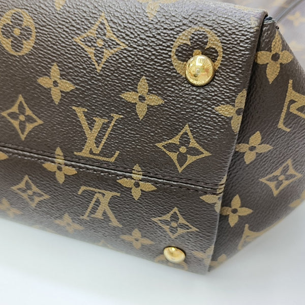 TOURNELLE MM Monogram Coated Canvas Brown