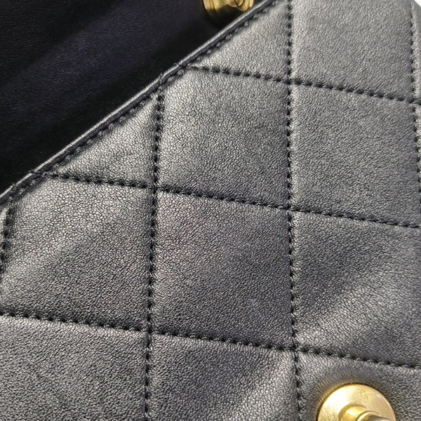 CLASSIC FLAP Mini Quilted Lambskin Black