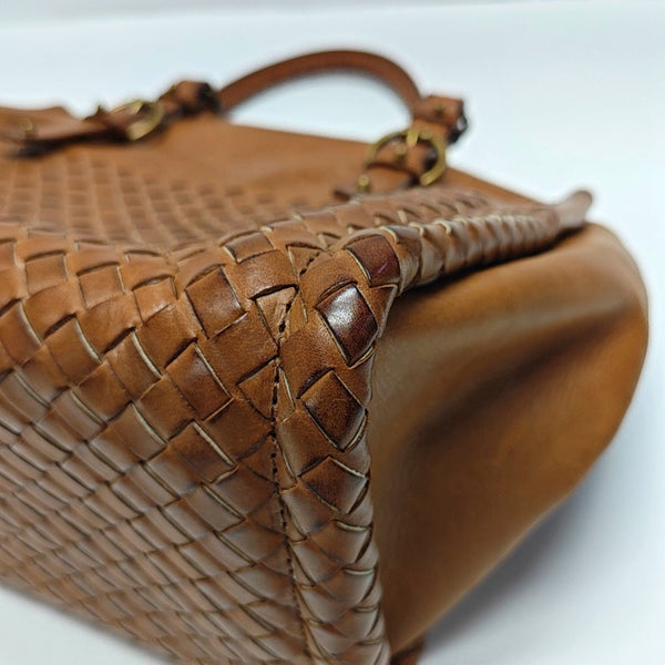 Cesta Calfskin Brown