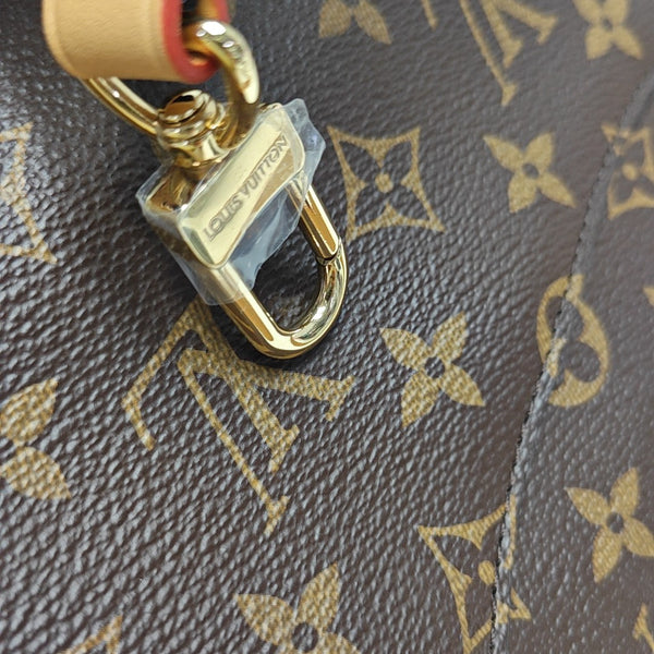 DIANE Monogram Coated Canvas Brown