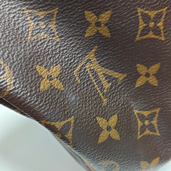 SPEEDY 25 Monogram Coated Canvas Brown
