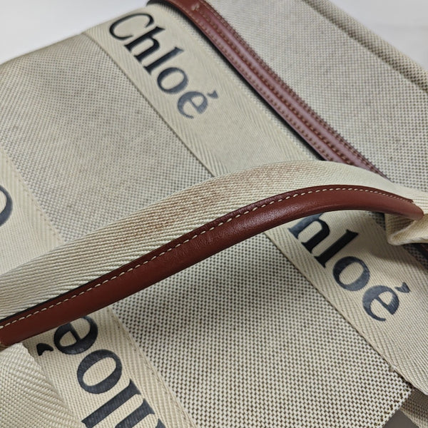 Woody Medium Canvas Beige