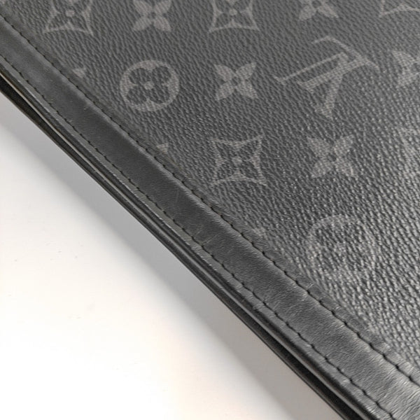 Pochette Voyag MM Monogram Coated Canvas Black