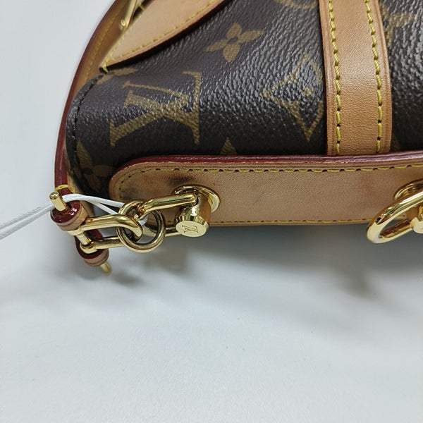 DUFFLE Monogram Coated Canvas Brown