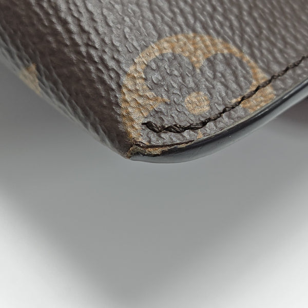 PADLOCK Monogram Coated Canvas Brown