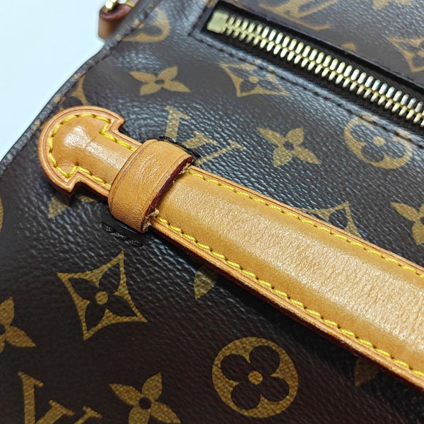 Authenticated pre-owned MÉTIS MM Monogram Coated Canvas Brown - Shoulder Bag at Looply