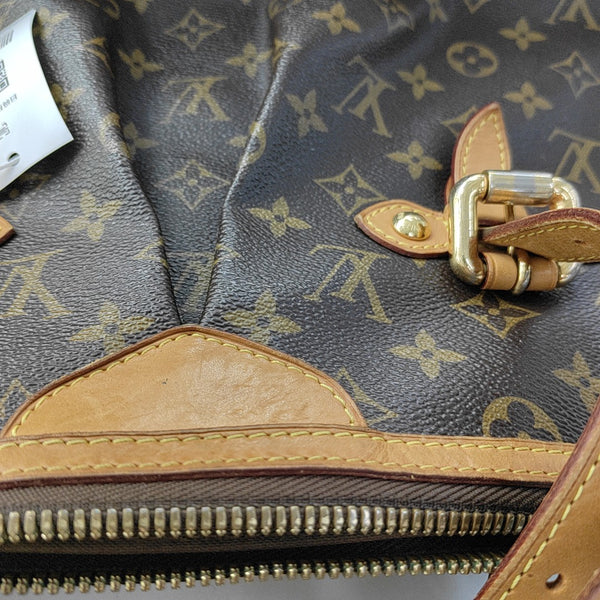 PALERMO GM Monogram Coated Canvas Brown