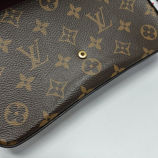 FÉLICIE Monogram Coated Canvas Brown