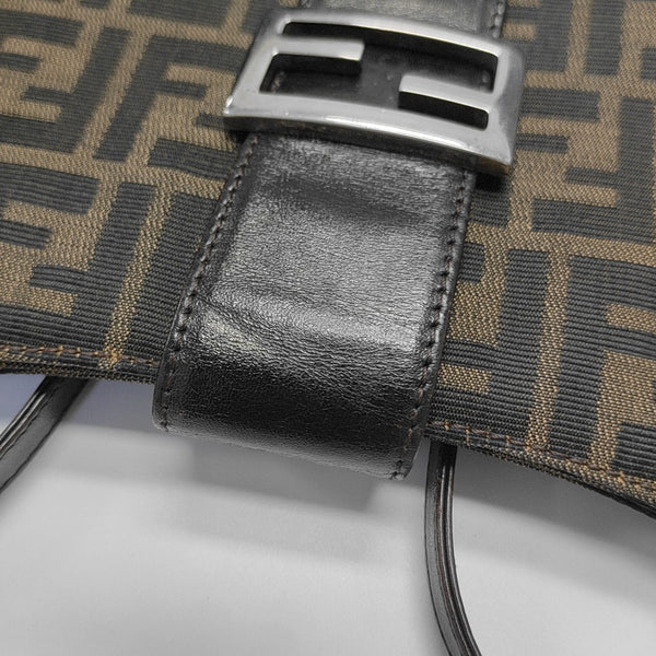 Canvas Shoulder Bag Brown