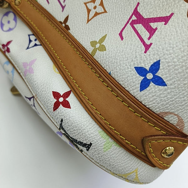 LV × TM PRISCILLA Monogram Coated Canvas White