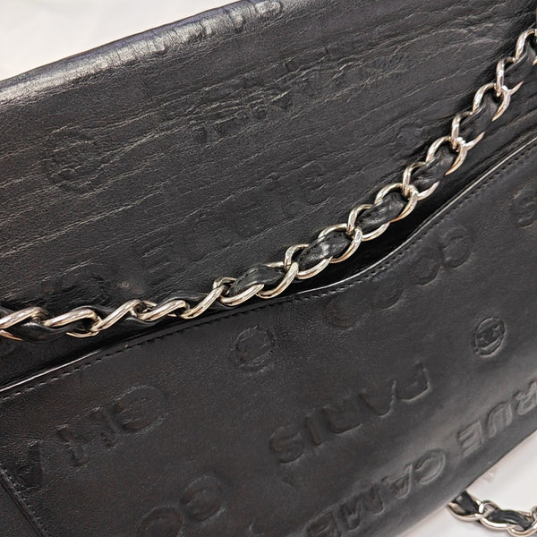 2.55 Calfskin Black