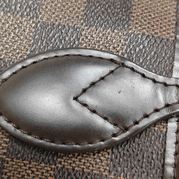 NEVERFULL MM Damier Ebene Coated Canvas Brown