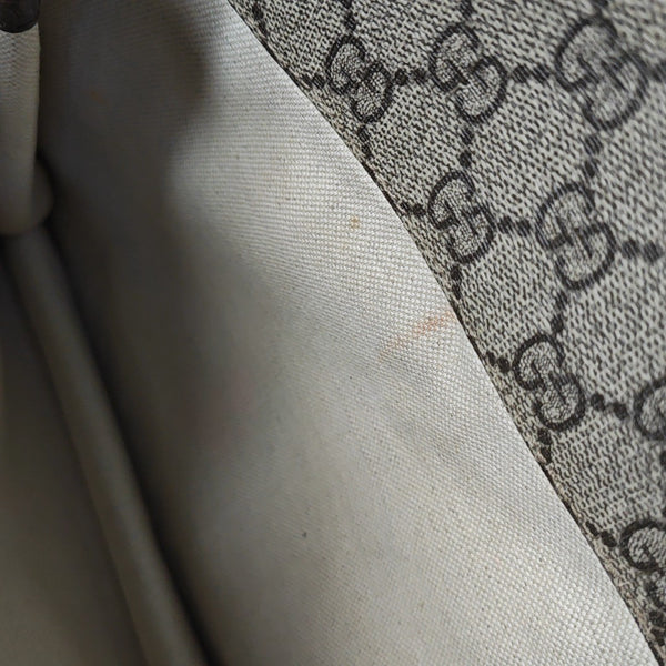 Neo Vintage Large Monogram Coated Canvas Brown