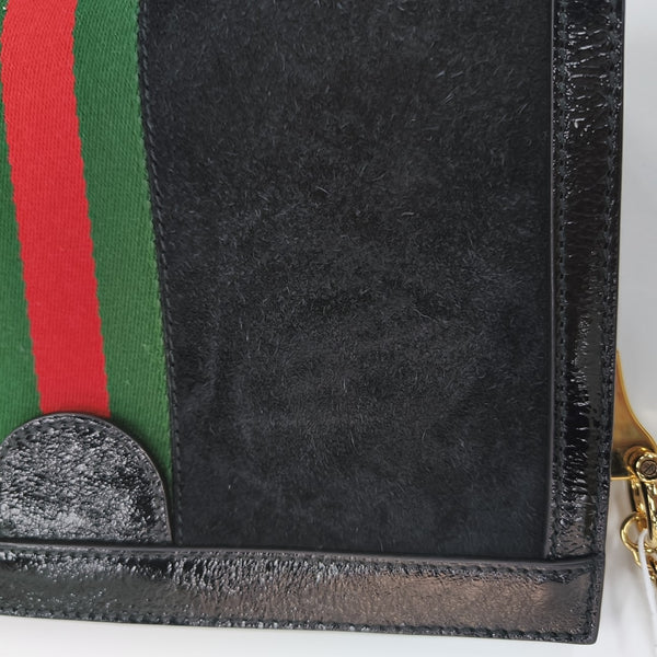 Ophidia Small Suede Black