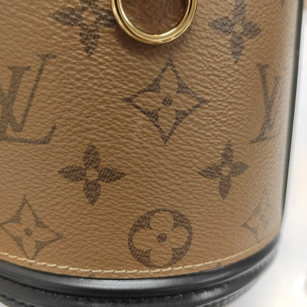 CANNES PM Monogram Coated Canvas Brown