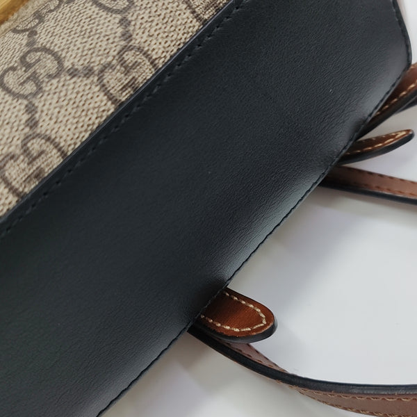 Padlock Mini Monogram Coated Canvas Black